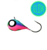 FROSTBITE MICRO TUNGSTEN JIGS, 7MM, SNOZBERRY, 2 PACK