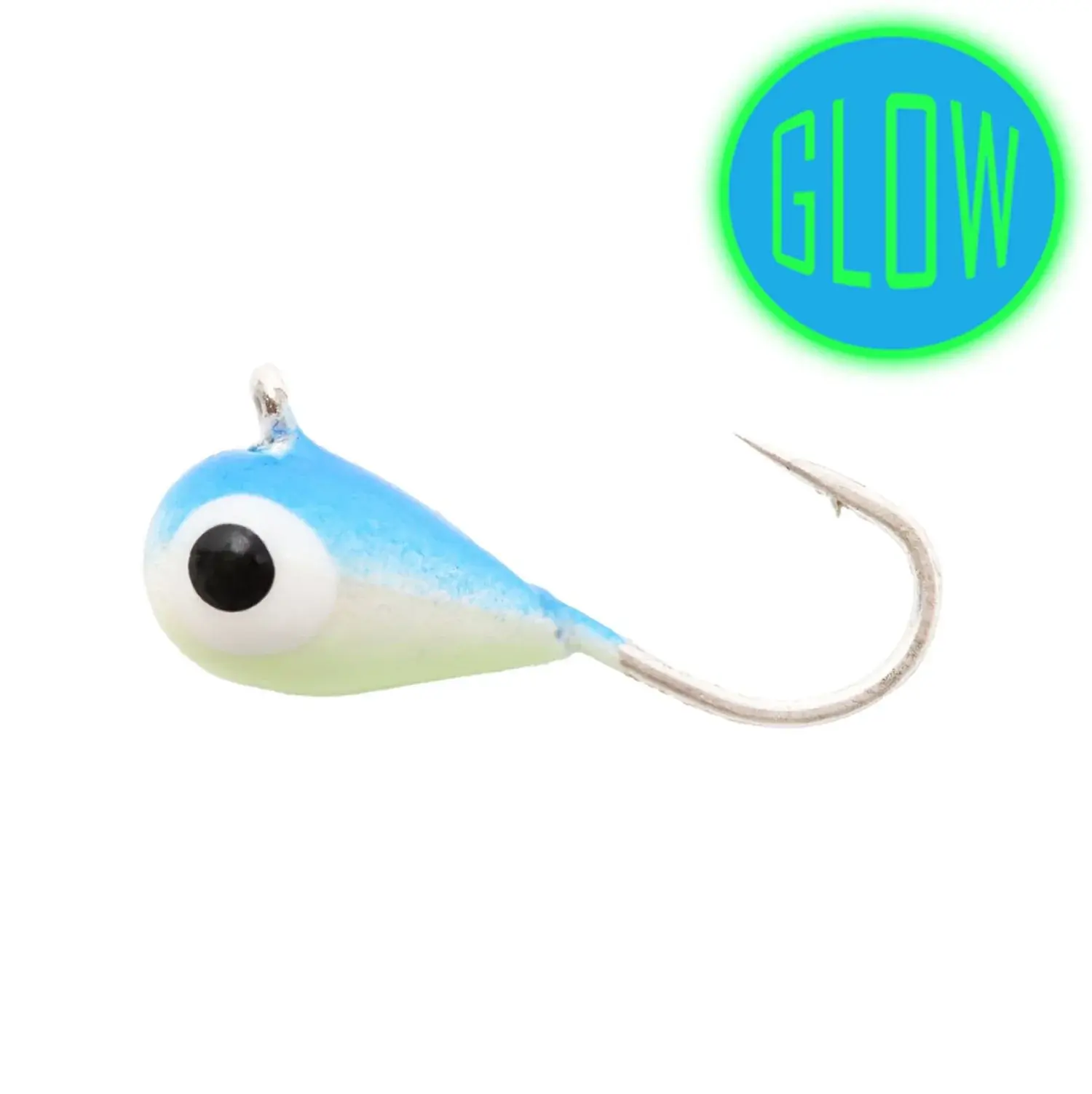 FROSTBITE MICRO TUNGSTEN JIGS, 7MM, BLUE GLOW, 2 PACK