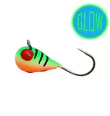 FROSTBITE MICRO TUNGSTEN JIGS, 5MM, EYE OF TIGER, 2 PACK