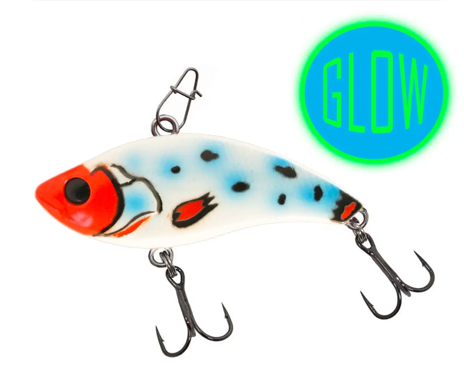 FROSTBITE TANTRUM RATTLEBAIT LURE, 1.8”, FROSTY CLOWNFISH