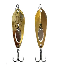 FROSTBITE DINNER BELL SPOON, XL, 3/4OZ, GOLDEN MINNOW