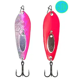 FROSTBITE MICRO TUNGSTEN DINNER BELL SPOON, 1/8OZ, BINGO FLAMINGO