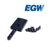 EGW EGW SMITH & WESSON REVOLVER MOUNT, FITS HOLOSUN K SERIES, VORTEX DEFENDER SERIES, SHIELD RMSC,RMS,SMS, LEUPOLD DELTAPOINT PRO