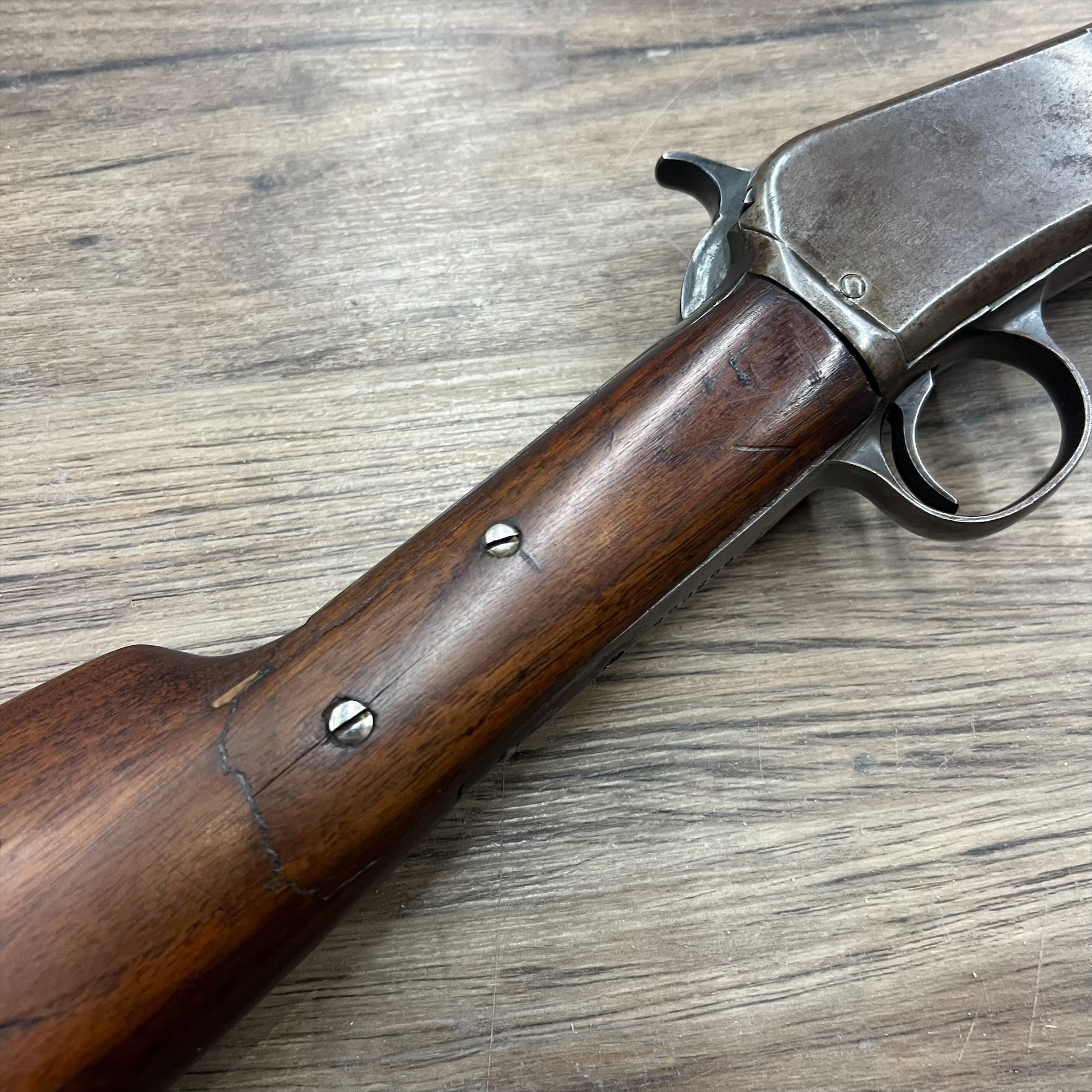WINCHESTER WINCHESTER MODEL 1890 PUMP RIFLE, 22 LONG, PRE-OWNED, SOLD AS IS