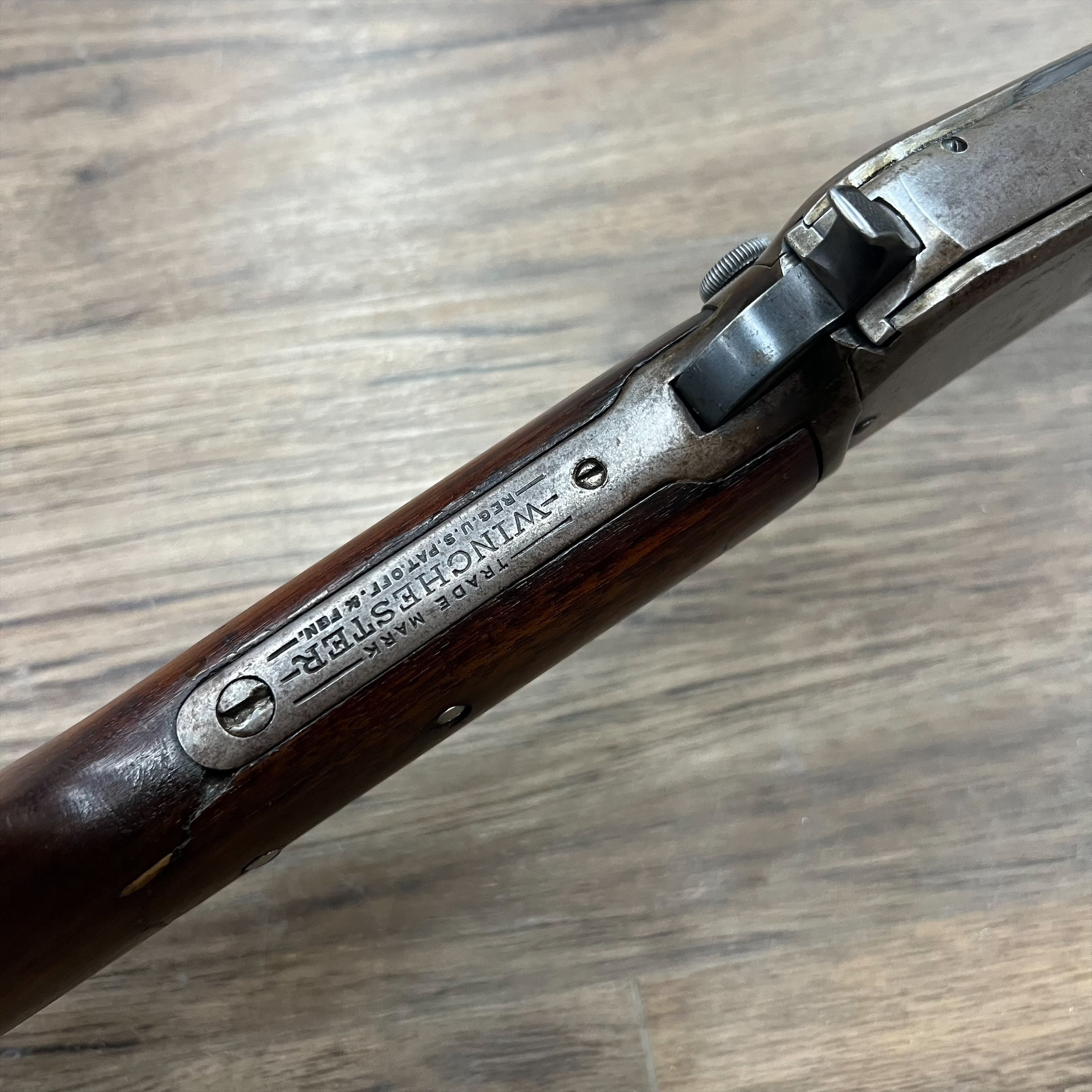 WINCHESTER WINCHESTER MODEL 1890 PUMP RIFLE, 22 LONG, PRE-OWNED, SOLD AS IS