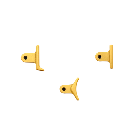 TIMNEY TIMNEY ADJUSTABLE TRIGGER SHOES, GOLD, FULL KIT