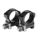 NIGHTFORCE NIGHTFORCE XTRM ULTRALITE RINGS, 30MM, 4 SCREW, 1.00"
