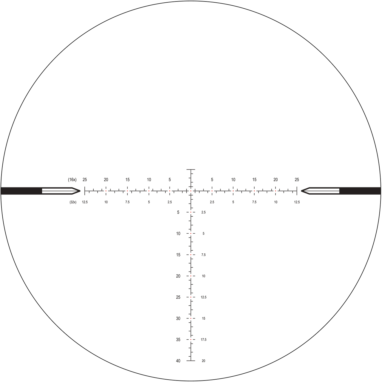 NIGHTFORCE NIGHTFORCE NX8 F2 RIFLESCOPE, 4-32X50, F2, MOAR-CF2D