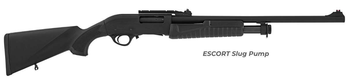 HATSAN HATSAN ESCORT SLUGPUMP SHOTGUN, 20 GA, 3", 20" RIFLED BARREL