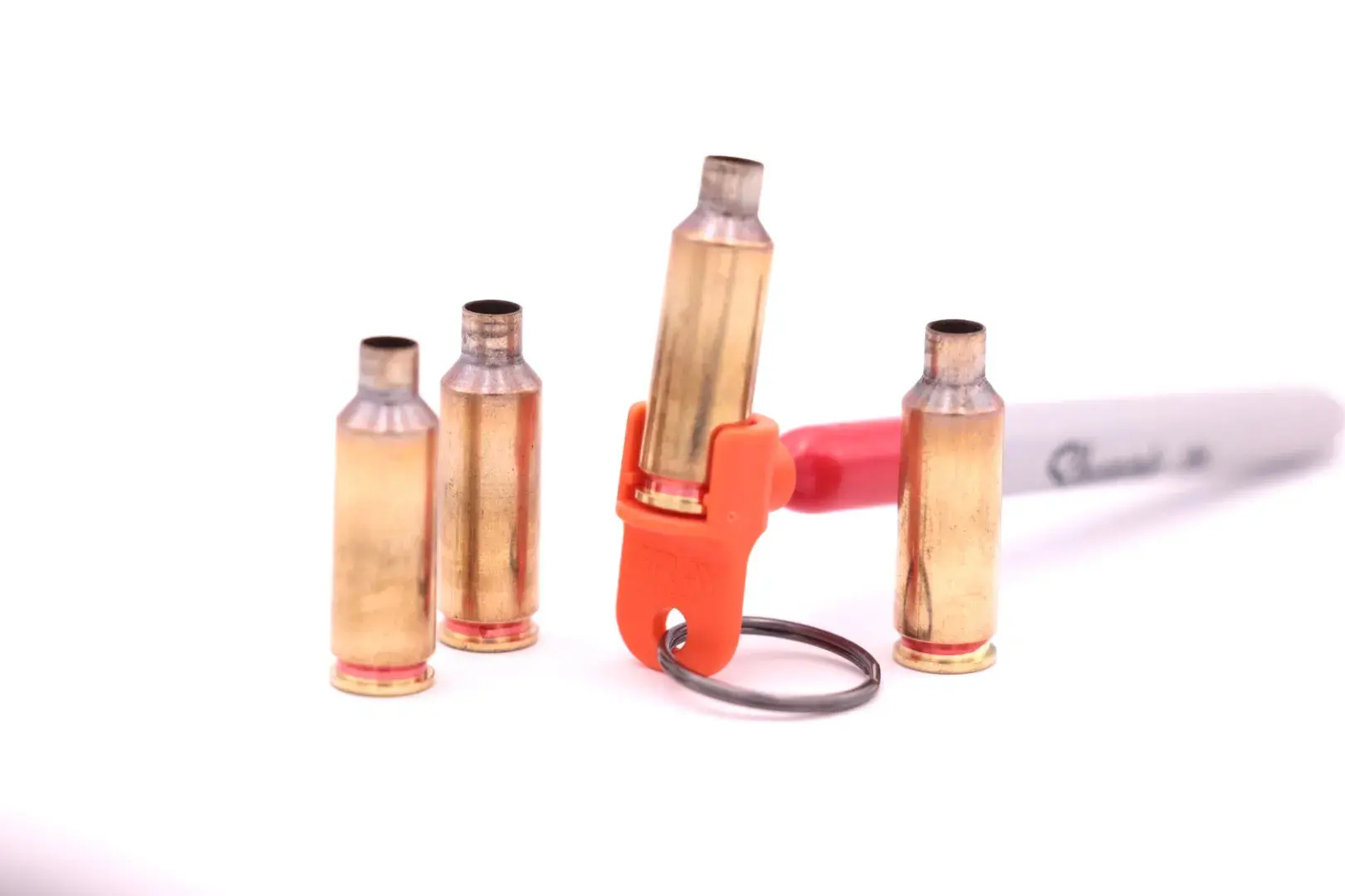 GRAY OPS CNC BRASS MARKER MICRO, STANDARD .473 BF, ORANGE