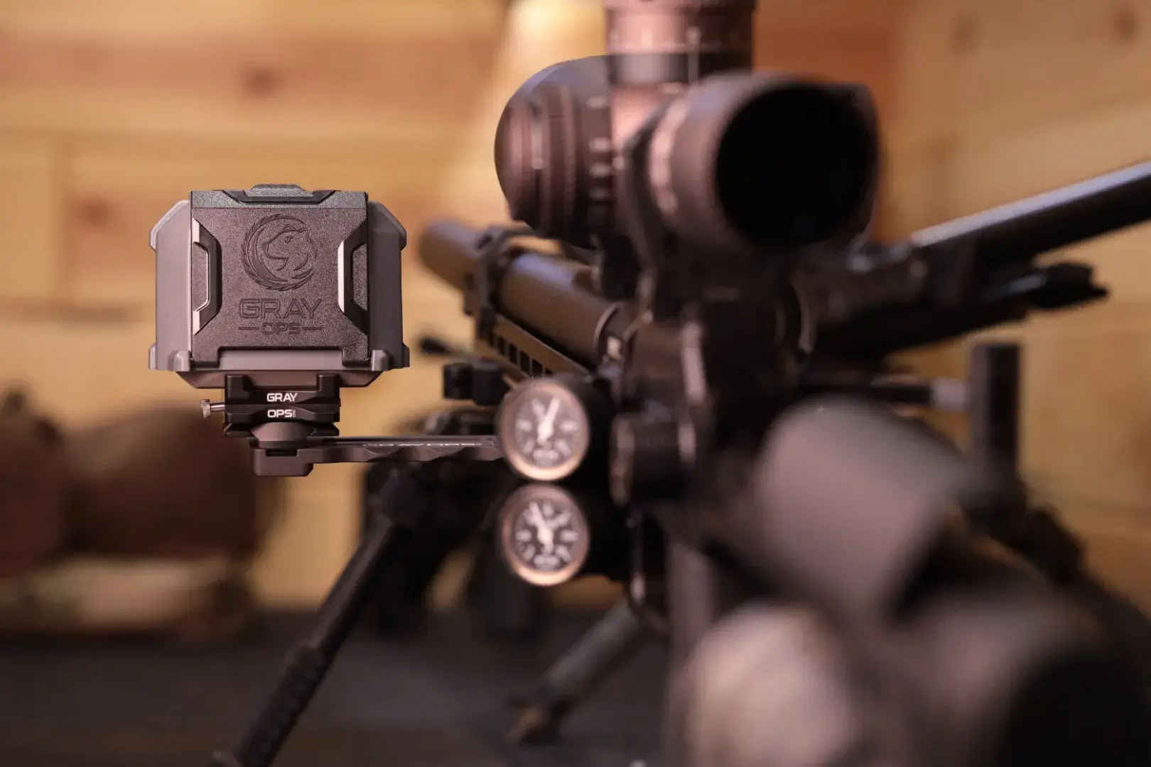 GRAY OPS CNC GARMIN XERO BUMP COVER, GUN METAL GREY