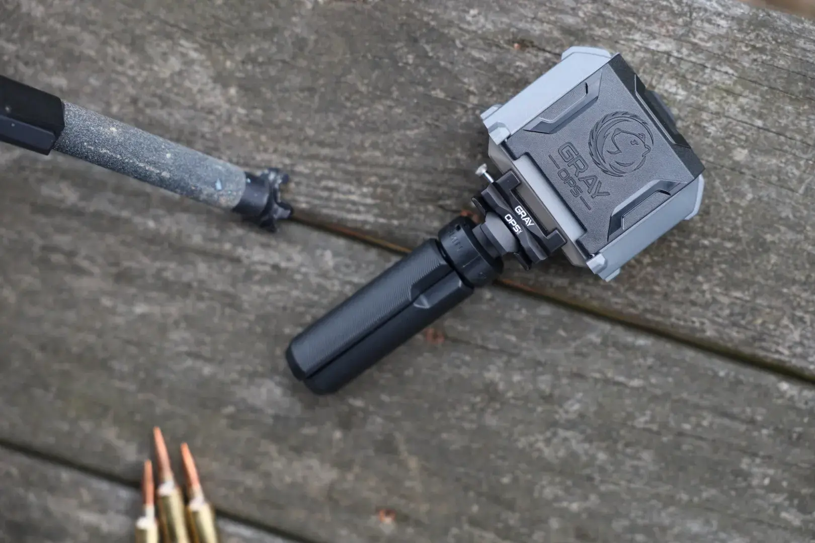 GRAY OPS CNC GARMIN XERO BUMP COVER, GUN METAL GREY