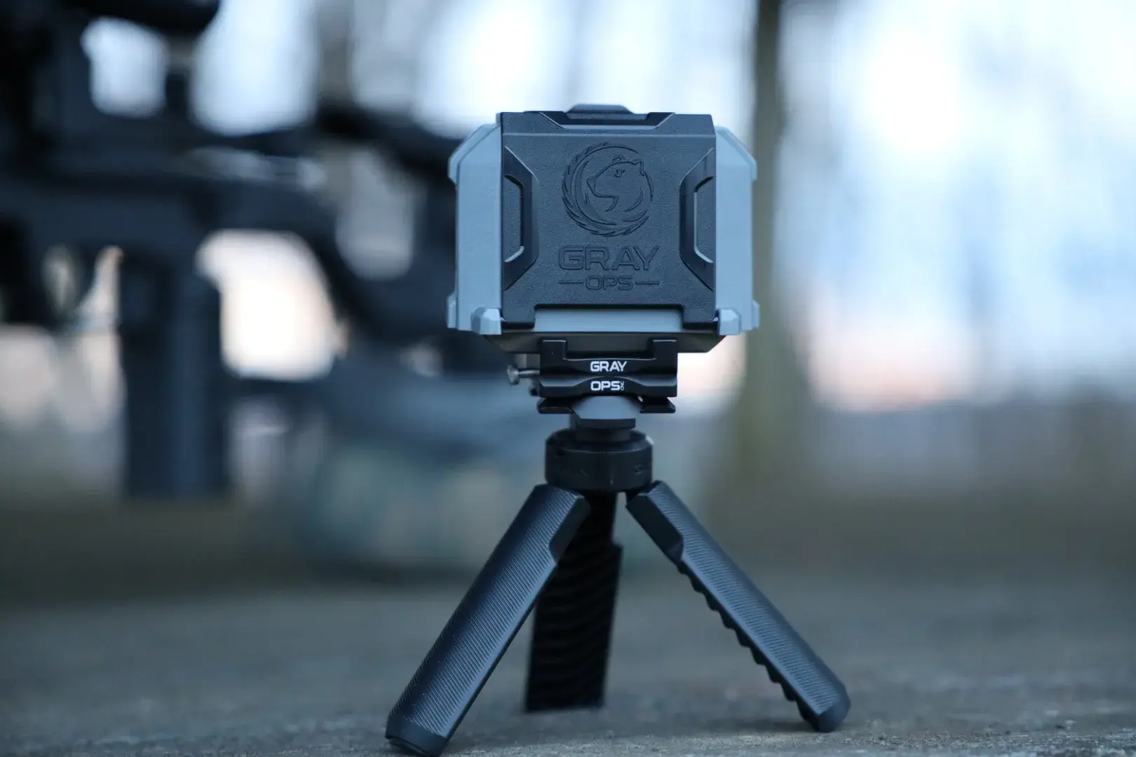 GRAY OPS CNC GARMIN XERO BUMP COVER, GUN METAL GREY