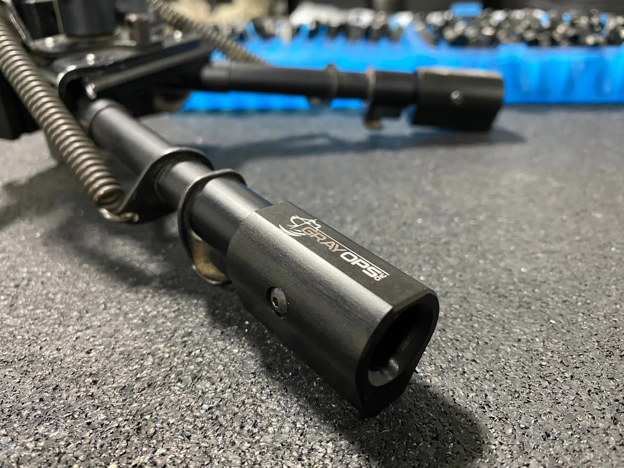 GRAY OPS CNC HARRIS BIPOD QDA