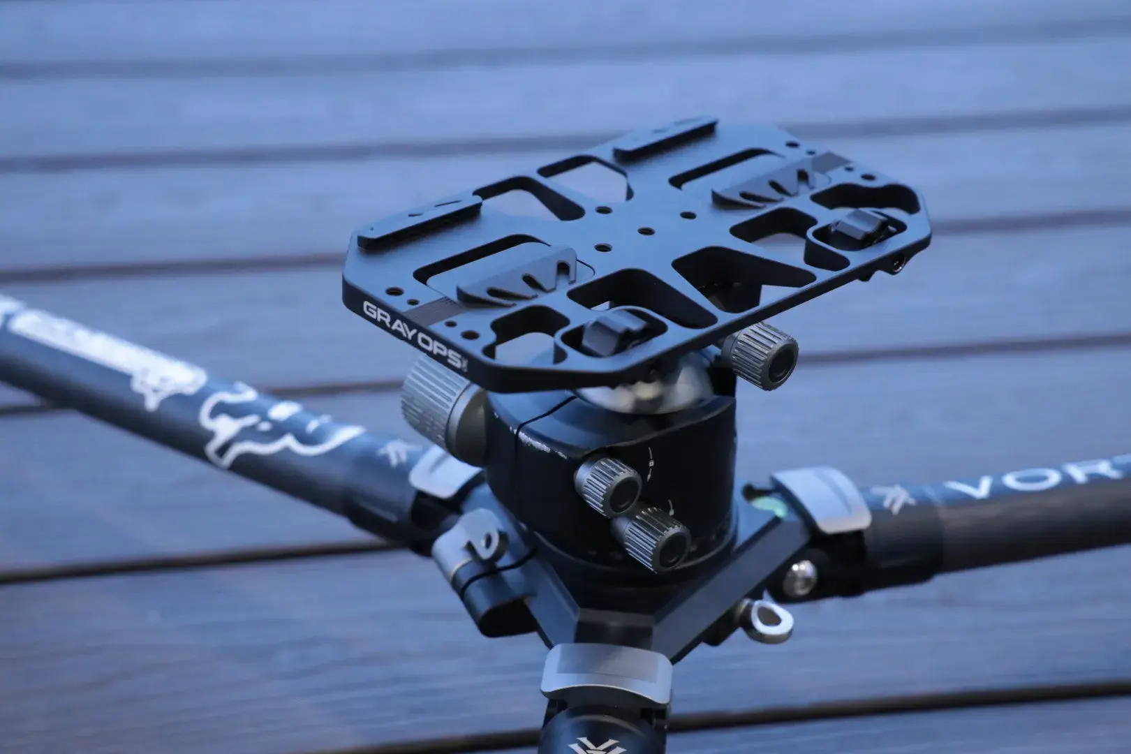 GRAY OPS CNC HUNTER TRIPOD PLATE