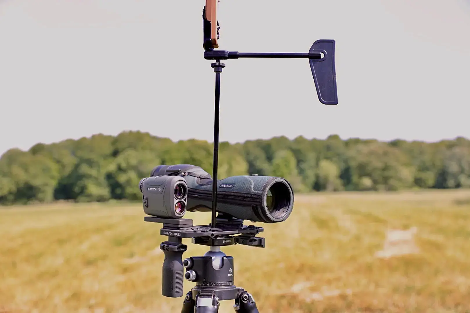 GRAY OPS CNC HUNTER TRIPOD PLATE