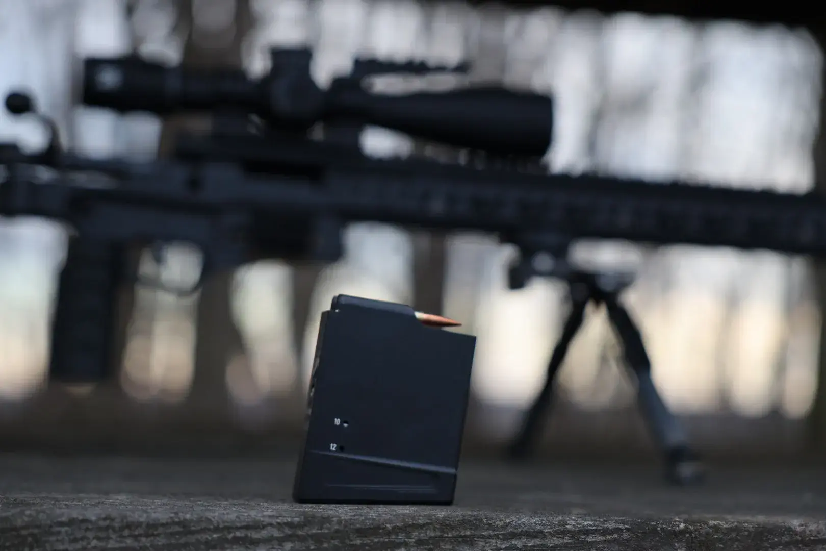 GRAY OPS CNC AW MAGAZINE, GT, 12 ROUND