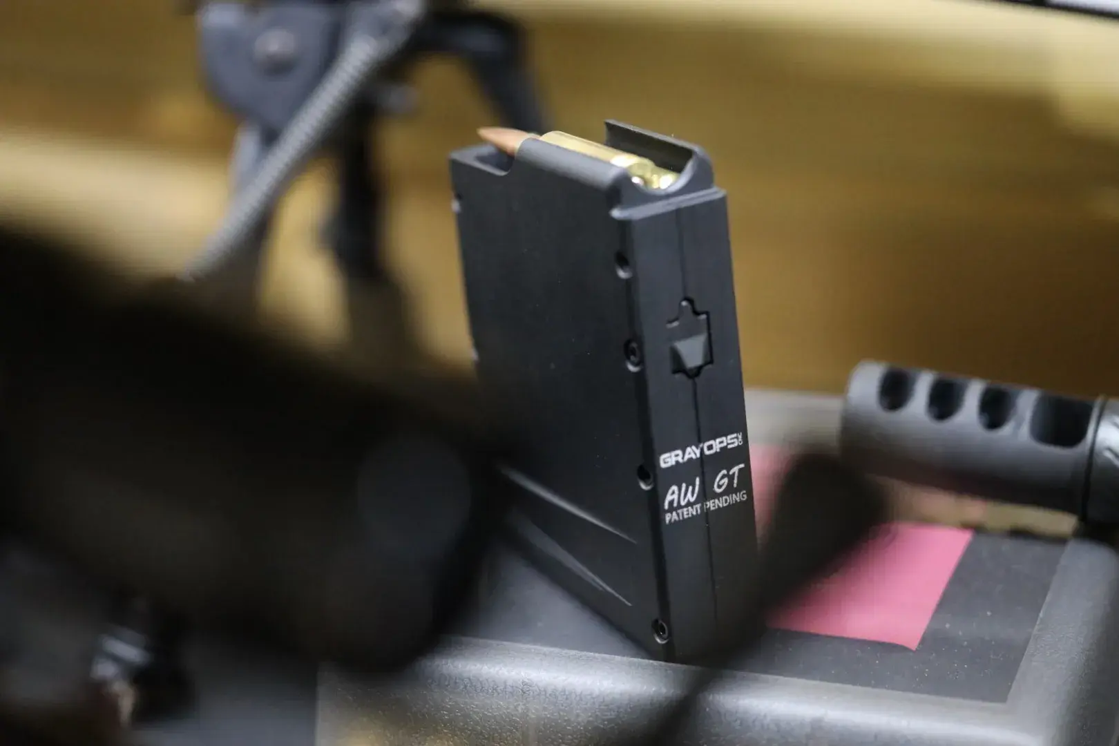 GRAY OPS CNC AW MAGAZINE, GT, 12 ROUND