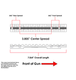 EGW EGW WINCHESTER MODEL 70 PRE 64 STD / POST 64 LONG ACTION PICATINNY RAIL SCOPE MOUNT, 20 MOA