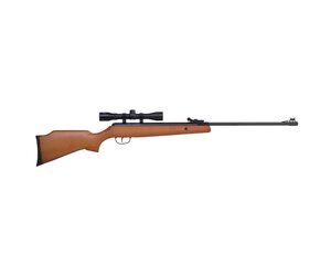 CROSMAN OPTIMUS AIR RIFLE, .177 CAL, 1200 FPS, W/ SCOPE, WOOD STOCK — Dominion Outdoors
