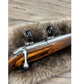 SAKO SAKO 85 VARMINT RIFLE, .223 REM, LAMINATE STOCK, STAINLESS STEEL, W/ RINGS, PRE-OWNED