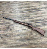 SAVAGE SAVAGE 93R17GV RIFLE, 17 HMR, LEFT HAND, WOOD STOCK, HEAVY BARREL, PRE-OWNED