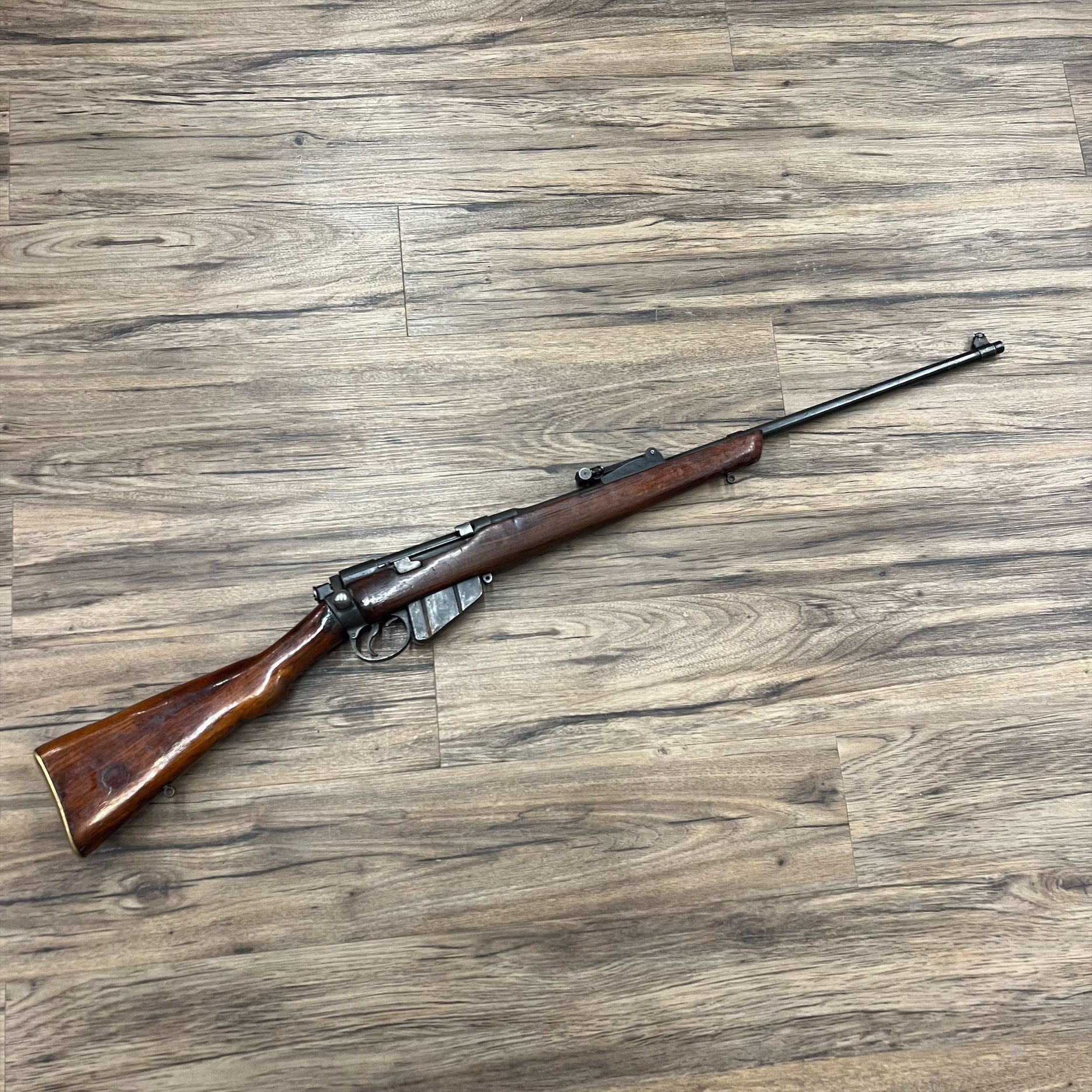 LEE ENFIELD NO.1 MK. 3 RIFLE, 303 BRIT, SPORTERIZED, PRE-OWNED, SOLD AS IS