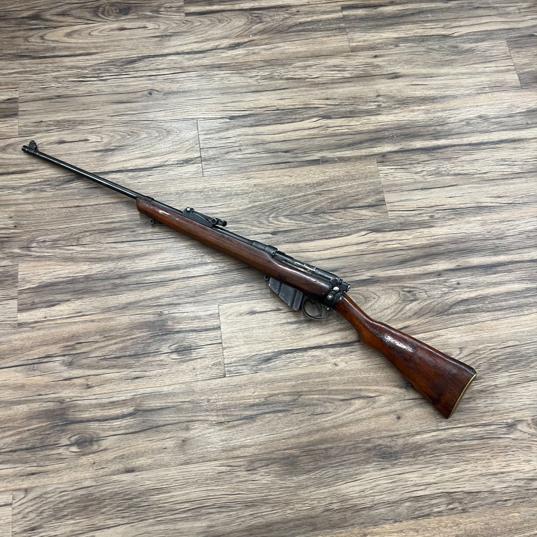 LEE ENFIELD NO.1 MK. 3 RIFLE, 303 BRIT, SPORTERIZED, PRE-OWNED, SOLD AS IS
