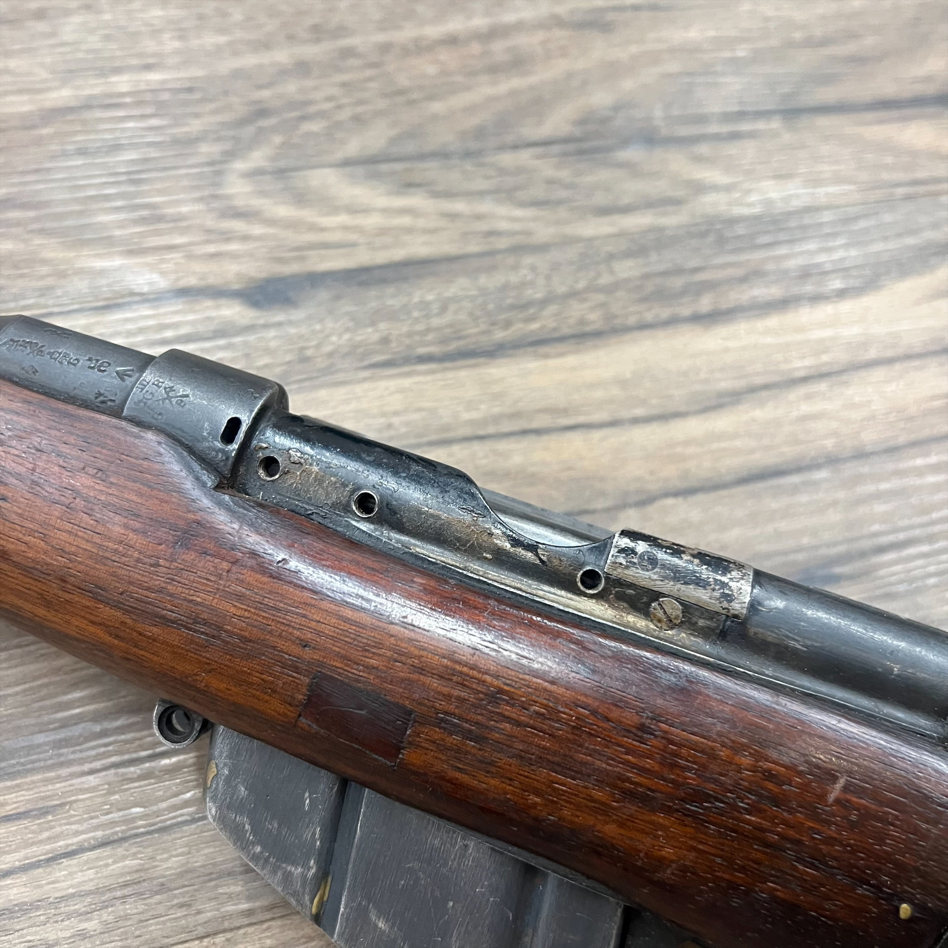 LEE ENFIELD NO.1 MK. 3 RIFLE, 303 BRIT, SPORTERIZED, PRE-OWNED, SOLD AS IS
