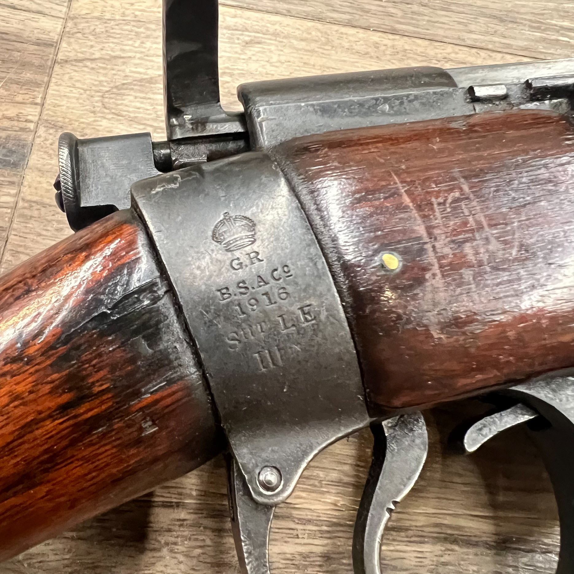LEE ENFIELD NO.1 MK. 3 RIFLE, 303 BRIT, SPORTERIZED, PRE-OWNED, SOLD AS IS