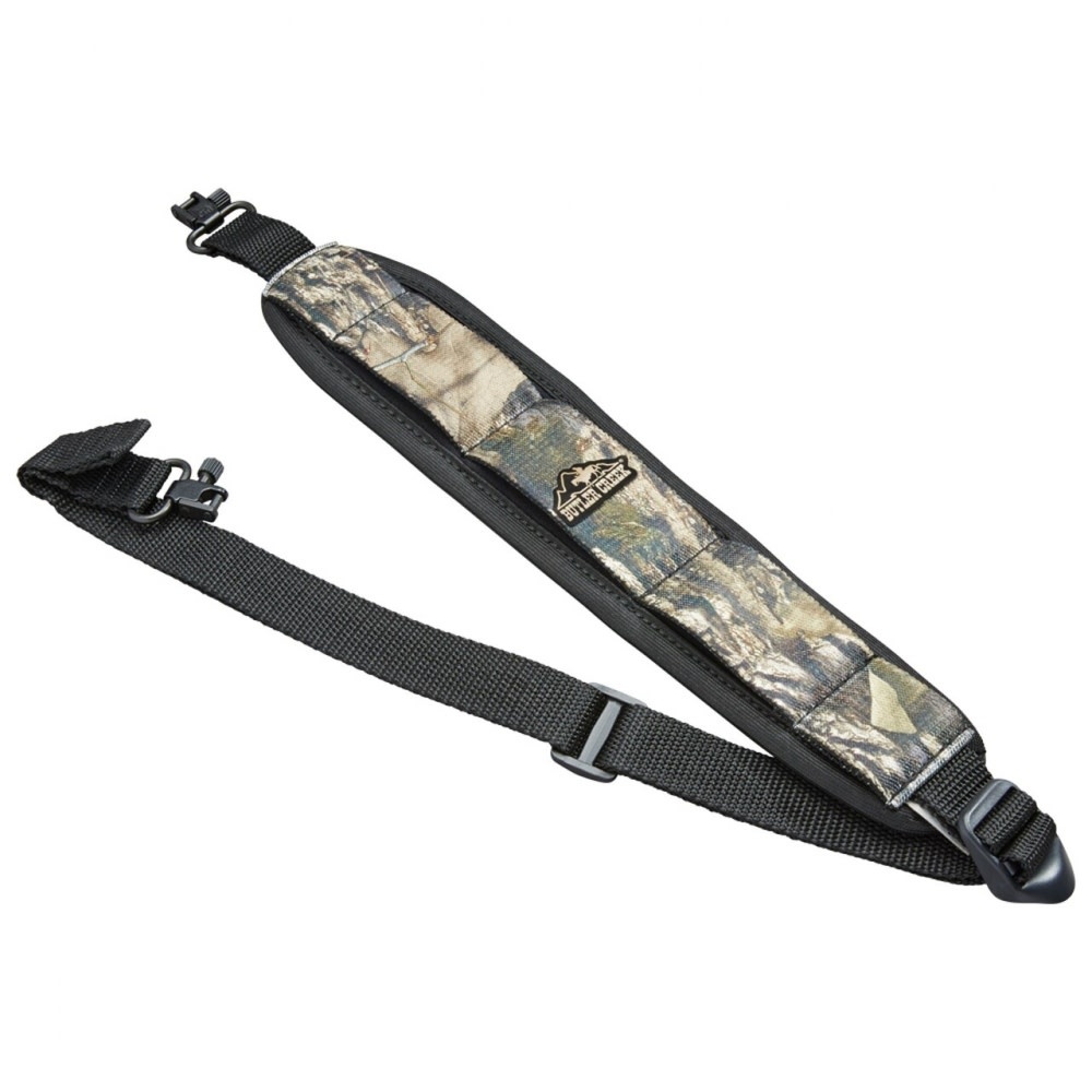 BUTLER CREEK BUTLER CREEK COMFORT STRETCH SLING, MOSSY OAK, W/ SWIVELS