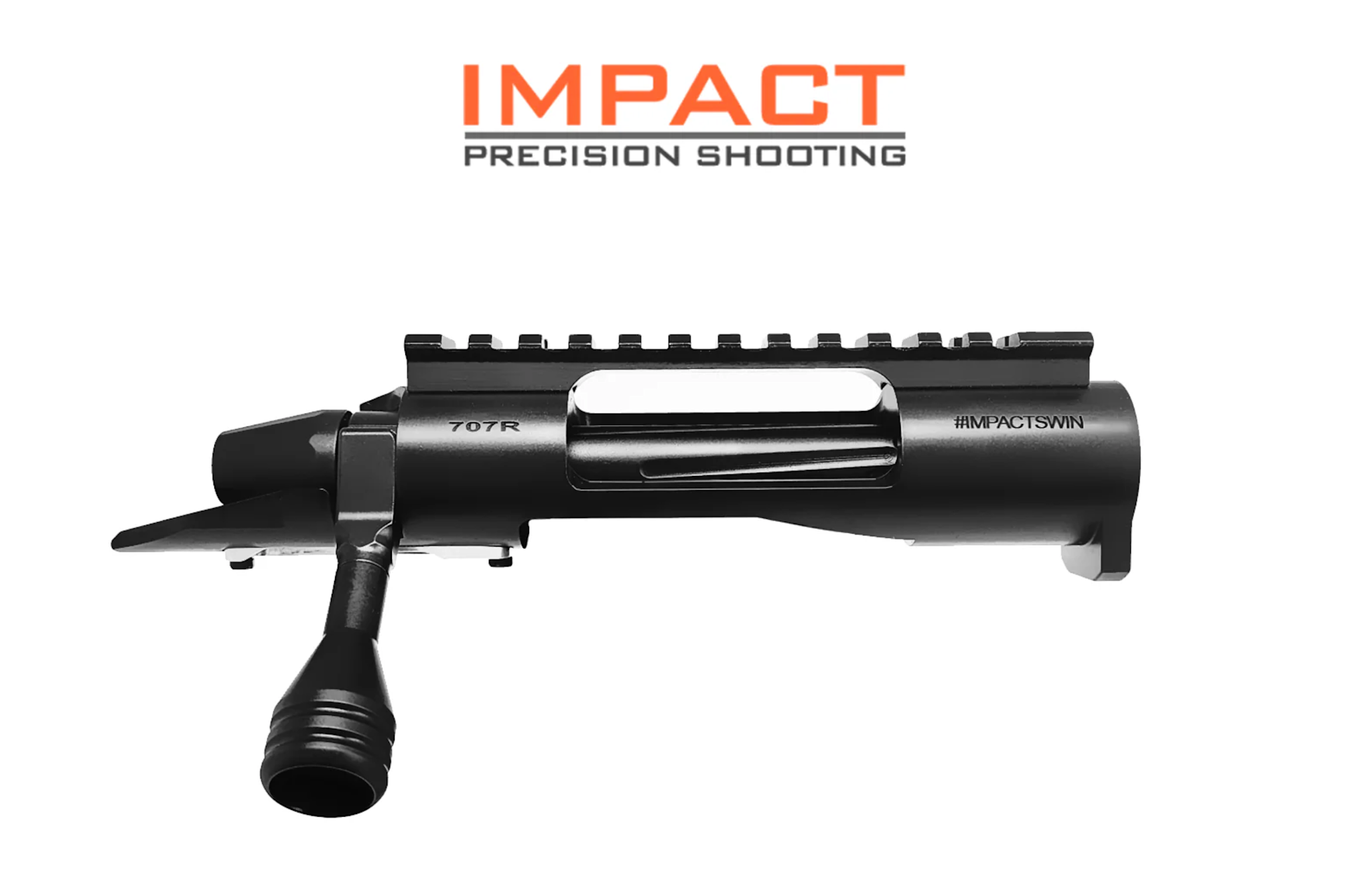 IMPACT 707R RIFLE ACTION, SA, RH, 308 BF, W 75 DEGREE BOLT & 20 MOA PIC RAIL