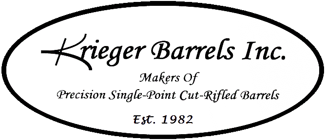 KRIEGER SS BARREL BLANK, .243”/6MM, 1:7.5”, 4 GROOVE, 26” FINISHED, MTU #10 CONTOUR