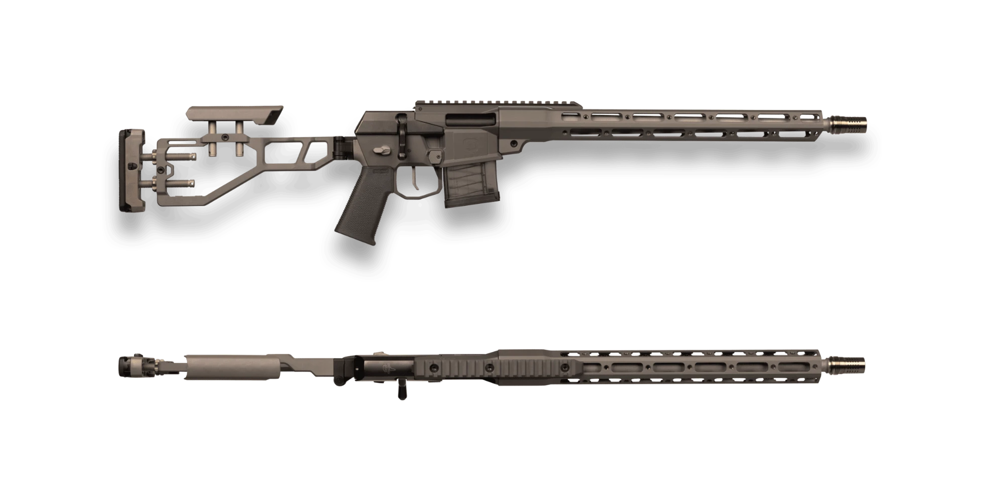 Q MINI FIX RIFLE, 5.56/223 REM, 16", GRAY