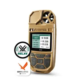 VORTEX VORTEX ACE WEATHER METER, W/ GEO BALLISTICS, TAN