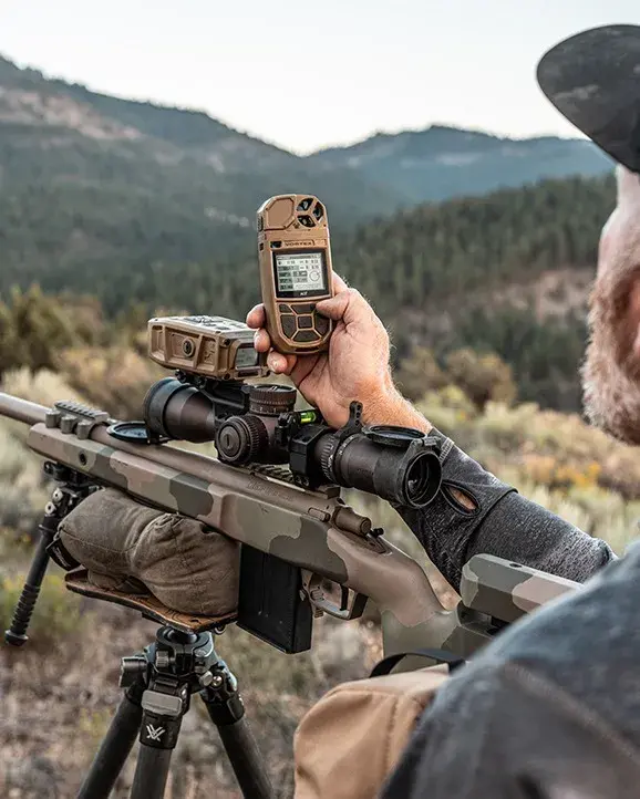 VORTEX VORTEX ACE WEATHER METER, W/ GEO BALLISTICS, TAN