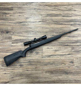 SAVAGE SAVAGE AXIS XP RIFLE, 6.5 CREEDMOOR, W/ 3-9X40 SCOPE, PRE OWNED