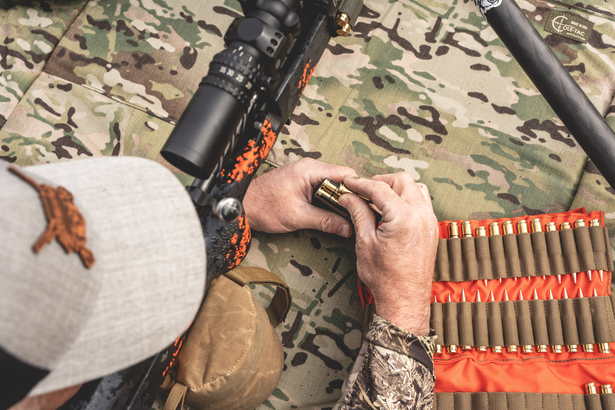 COLE-TAC COLE-TAC AMMO NOVEL, STANDARD, BURNT ORANGE, 120 ROUNDS