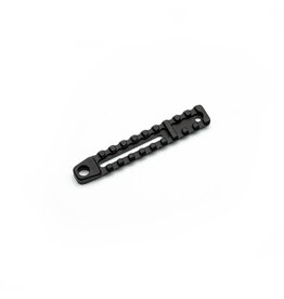 AREA 419 AREA 419 IMPROVED BIPOD RAIL, 4.8" LONG, 10 SLOT, SNAG FREE, BLACK