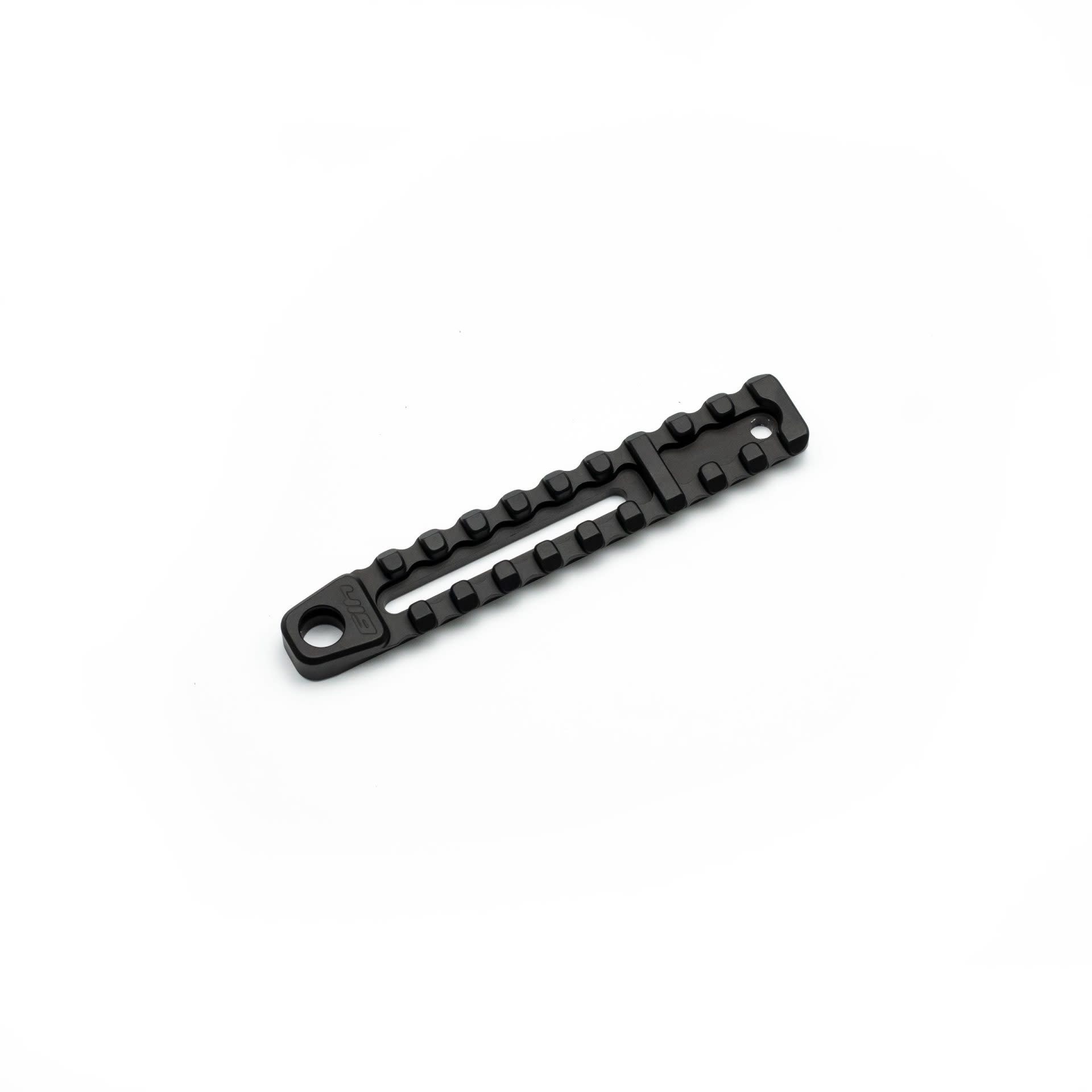 AREA 419 AREA 419 IMPROVED BIPOD RAIL, 4.8" LONG, 10 SLOT, SNAG FREE, BLACK