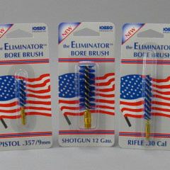 IOSSO ELIMINATOR BORE BRUSH, 44/45 CAL PISTOL