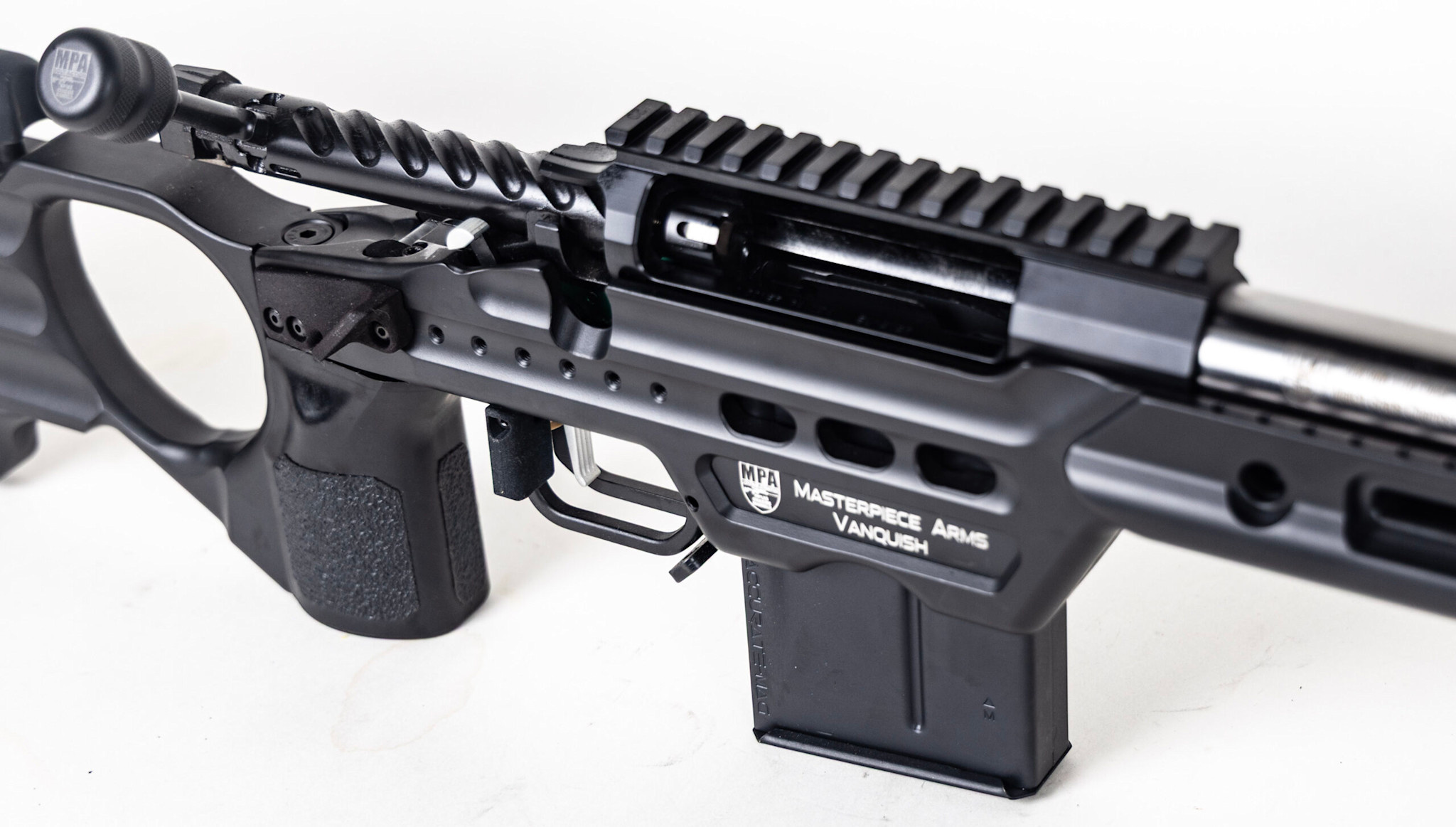 MPA VANQUISH PMR RIFLE, 6.5MM CREEDMOOR, RH, 26" MPA MATCH CONTOUR BARREL, POLISHED, TUNGSTEN CHASSIS
