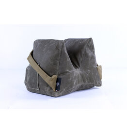 ARMAGEDDON GEAR ARMAGEDDON GEAR OG OPTIMIZED GAME CHANGER BAG, BROWN WAXED CANVAS, STANDARD FILL