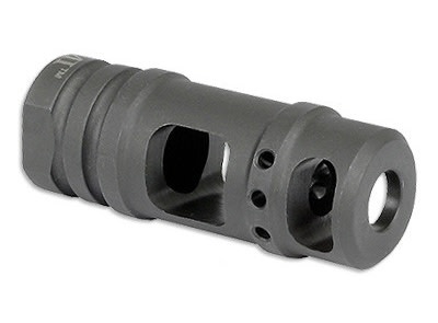 MIDWEST INDUSTRIES MIDWEST INDUSTIRES MUZZLE BRAKE, 2 CHAMBER, 30 CAL, 5/8-24, W/ CRUSH WASHER