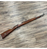 HUSQVARNA SWEDISH HUSQVARNA MAUSER M38 SHORT RIFLE, 6.5X55 SWEDISH, MISSING FRONT BARREL BAND, AS IS, PRE-OWNED