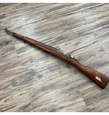 HUSQVARNA SWEDISH HUSQVARNA MAUSER M38 SHORT RIFLE, 6.5X55 SWEDISH, MISSING FRONT BARREL BAND, AS IS, PRE-OWNED