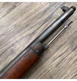 HUSQVARNA SWEDISH HUSQVARNA MAUSER M38 SHORT RIFLE, 6.5X55 SWEDISH, MISSING FRONT BARREL BAND, AS IS, PRE-OWNED