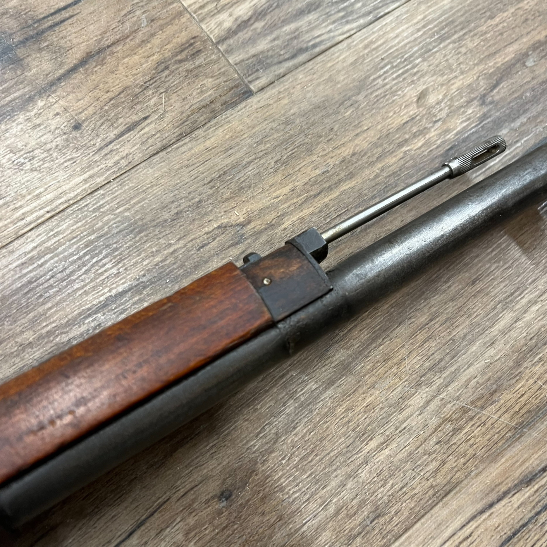 HUSQVARNA SWEDISH HUSQVARNA MAUSER M38 SHORT RIFLE, 6.5X55 SWEDISH, MISSING FRONT BARREL BAND, AS IS, PRE-OWNED