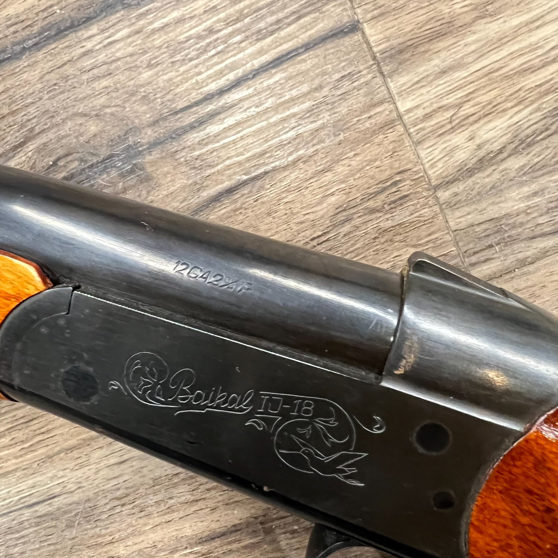 BAIKAL BAIKAL IJ-18 SINGLE SHOT SHOTGUN, 12 GAUGE, FULL CHOKE, 2-3/4" CHAMBER, PRE OWNED