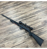 SAVAGE SAVAGE MARK II FVXP RIFLE, 22 LR, W/ SCOPE, PRE-OWNED
